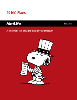 401(k) Plans