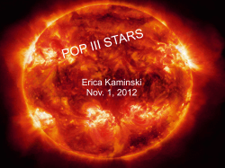 POP III STARS