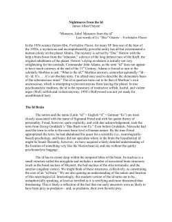 Monsters from the Id