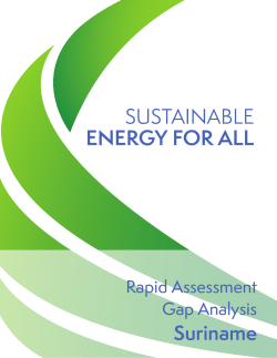 Rapid Assessment and Gap Analysis