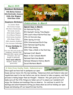 The Maples | Benzie County Medical Care Facility