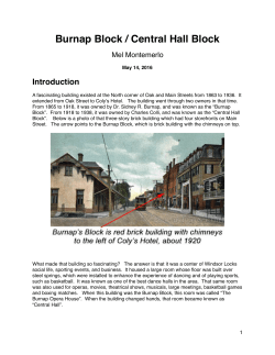 Burnap Block, Downtown Windsor Locks