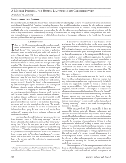 A Modest Proposal for Human Limitations on Cyberdiscovery