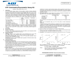 ATP Quantitation Kit