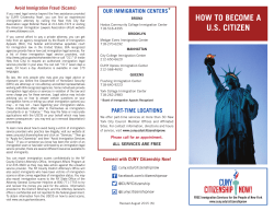 HOW TO BECOME A U.S. CITIZEN