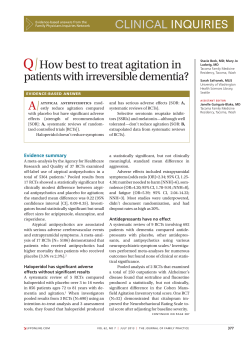 HowTreatAgitationPatientsDementia