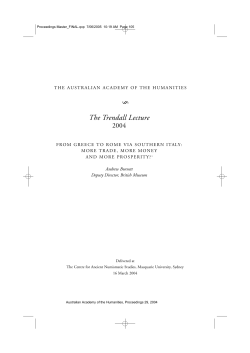 Proceedings Master_FINAL.qxp - Australian Academy of the