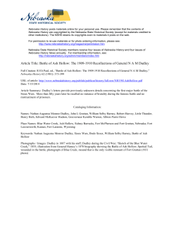 Battle of Ash Hollow - Nebraska State Historical Society