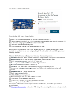 Now shipping v1.2! Major changes include: Sturdier USB