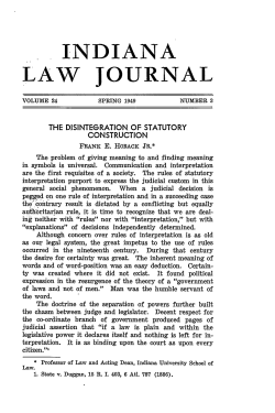 INDIANA LAW JOURNAL