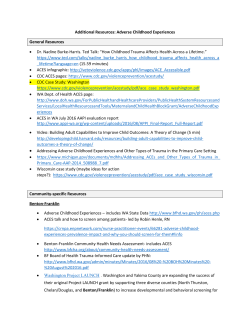 ACEs County Specific References