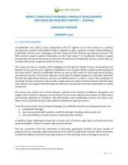 MERCY A CORPS AG AND BASEL GRI