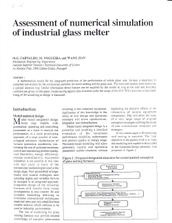 of industrial glass melter