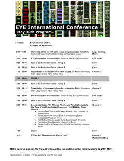 Make sure to sign up for the activities at the guest desk in the