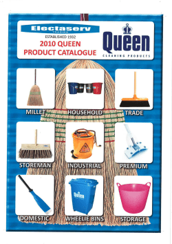 Queen Product Catalogue 2010