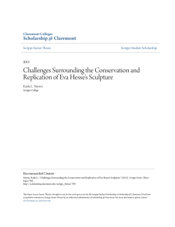 Challenges Surrounding the Conservation and Replication of Eva