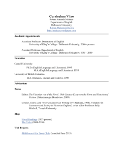 Curriculum Vitae Rohan Amanda M