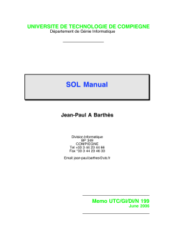 SOL Manual