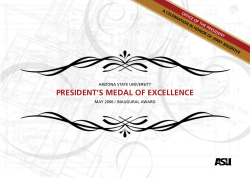 president`s medal of excellence