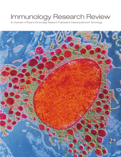 Immunology Research Review