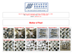 Brochure - Quartz Design International