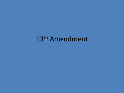 13th Amendment