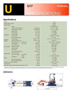 Model Type of tracks Model Output (SAEJ 1349 net) Displacement