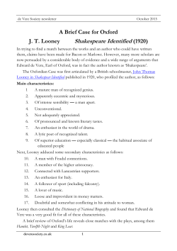 A Brief Case for Oxford and FAQs