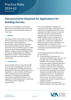 PN-62-2014-Documentation Required for Applications for Building