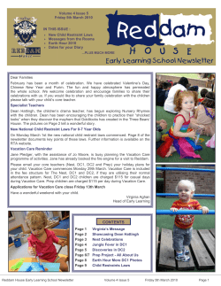 CONTENTS - Reddam House