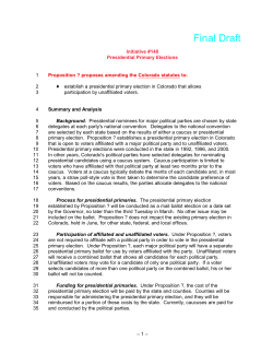 Final Draft - Colorado General Assembly