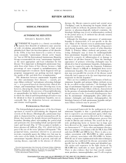 040496 Autoimmune Hepatitis - University of Colorado Denver