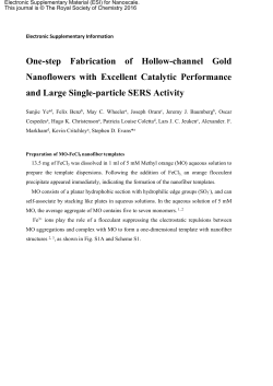 Supplementary Information - Royal Society of Chemistry