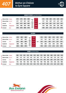 407 - Bus Eireann