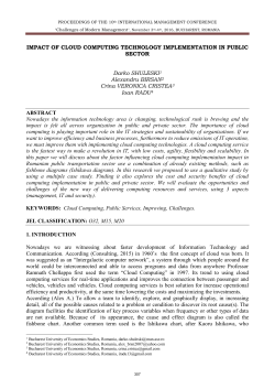 IMPACT OF CLOUD COMPUTING TECHNOLOGY