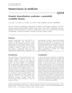 Masterclasses in medicine