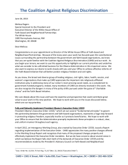 letter - Hindu American Foundation