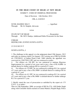 CRL.A. 610/2013 - Delhi District Courts