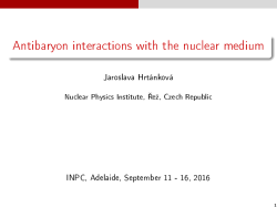 Antibaryon interactions with the nuclear medium