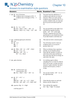 Chemistry - The Student Room