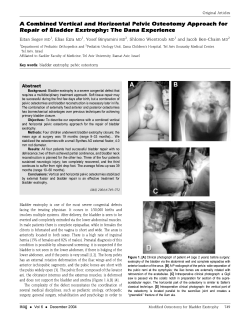 A Combined Vertical and Horizontal Pelvic Osteotomy Approach for