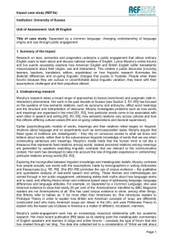 Impact case study (REF3b)