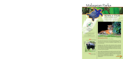 Malaysian Park Newsletter July 2009
