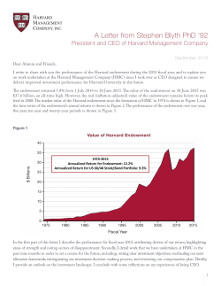 A Letter from Stephen Blyth PhD `92