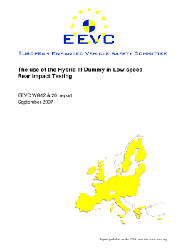 The use of the Hybrid III Dummy in Low
