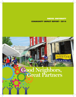 Good Neighbors, Great Partners