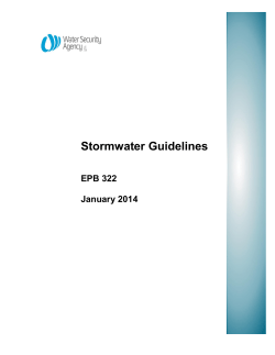Stormwater Guidelines
