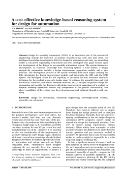 A cost-effective knowledge-based reasoning system for