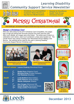 Newsletter - December 2013