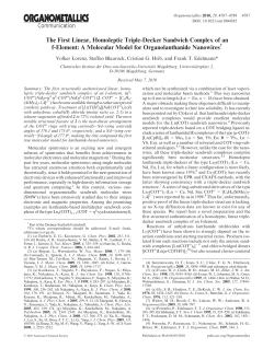 The First Linear, Homoleptic Triple